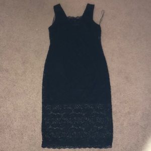 Lace black dress. NEVER WORN